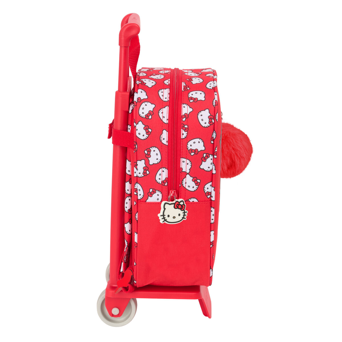 School Bag Hello Kitty Iconic White Red 22 x 27 x 10 cm